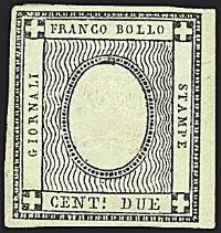 ANTICHI STATI ITALIANI SARDEGNA Francobolli per stampati