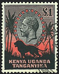 COLONIE INGLESI KENIA UGANDA & TANGANIKA 