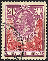 COLONIE INGLESI NORTHERN RHODESIA 