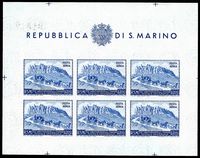 SAN MARINO  Foglietti