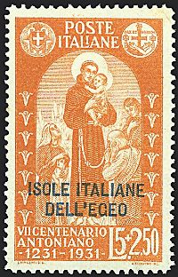 COLONIE ITALIANE EGEO 