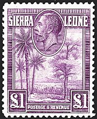 COLONIE INGLESI SIERRA LEONE 