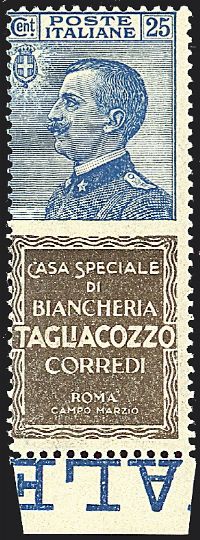 ITALIA REGNO  Pubblicitari